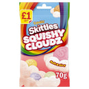 Skittles Squishy Cloudz Fruit Sweets Treat Bag 70g