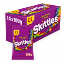 Skittles Wild Berry Fruit Flavoured Treat Bag 109g PMP