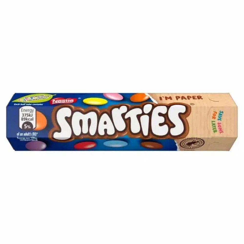 Smarties Milk Chocolate Tube 38g - Giant Bradley's Online Sweet Shop