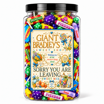 Sorry You Are Leaving Sweets Jar Perfect for Parties & Corporate Events 420g