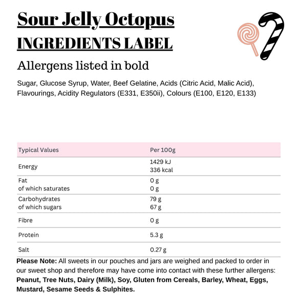 Sour Jelly Octopus