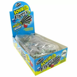 Sour Liquorice Flyers Box