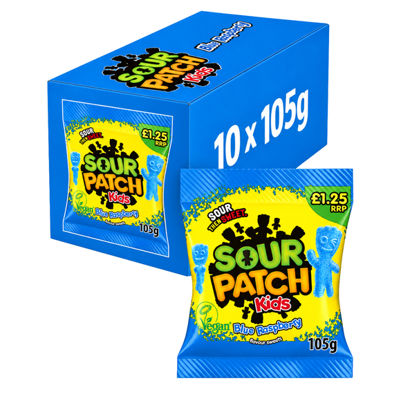 Sour Patch Kids Blue Raspberry Candy 105g PMP
