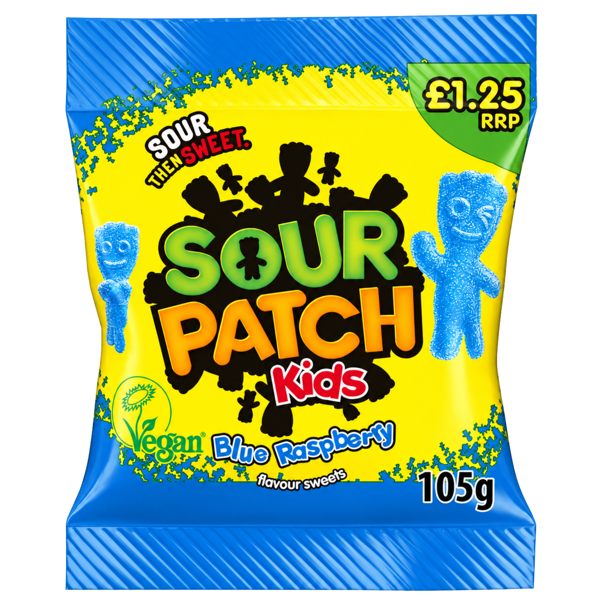 Sour Patch Kids Blue Raspberry Candy 105g PMP | Giant Bradley's Online ...