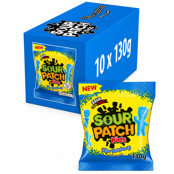 Sour Patch Kids Blue Raspberry Candy 130g