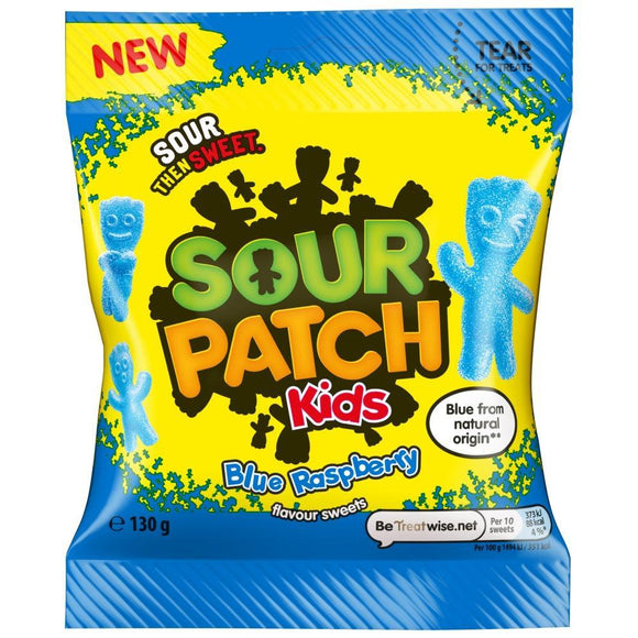 Sour Patch Kids Blue Raspberry Candy 130g