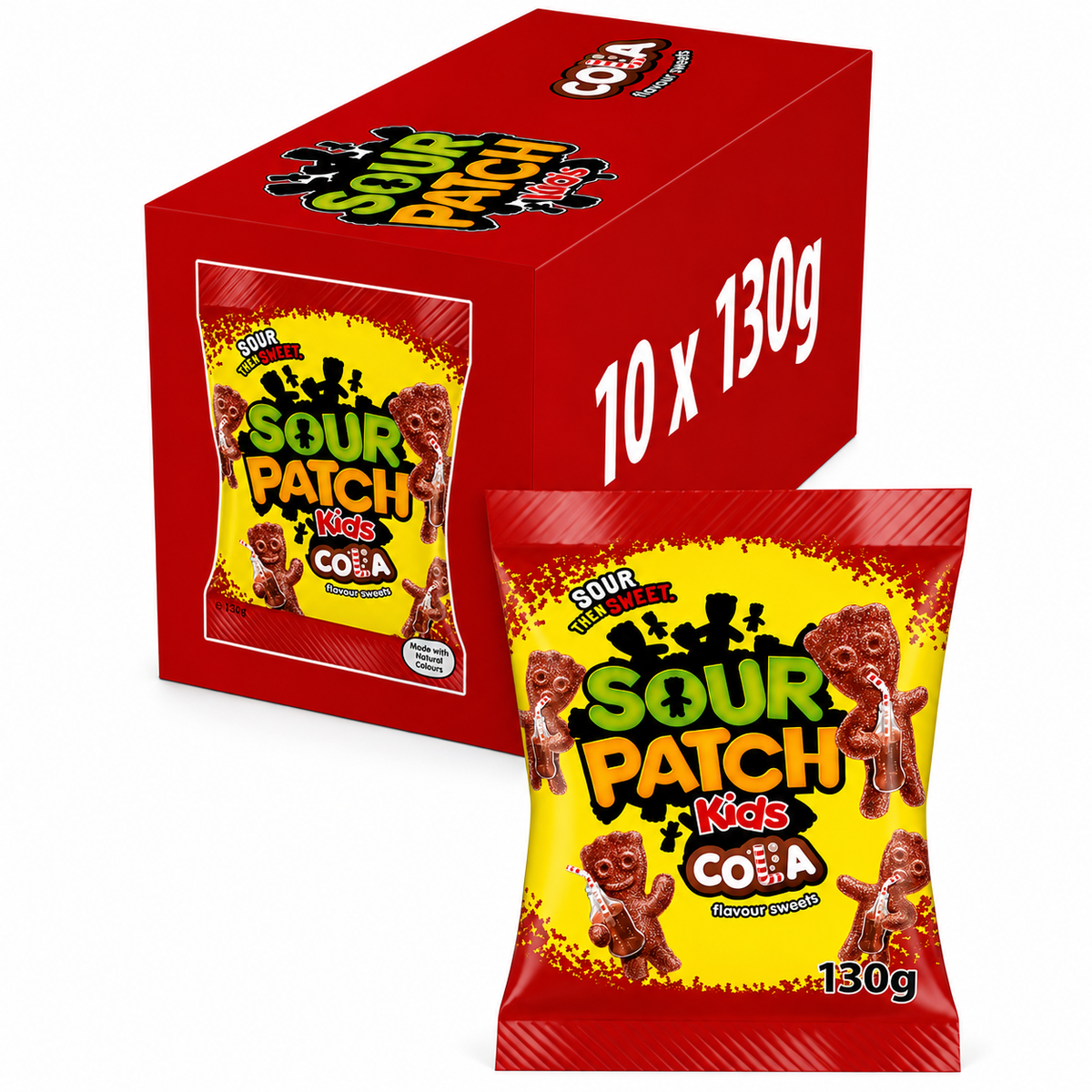Sour Patch Kids Cola Flavour Sweets Bag 130g – Giant Bradley's Online ...
