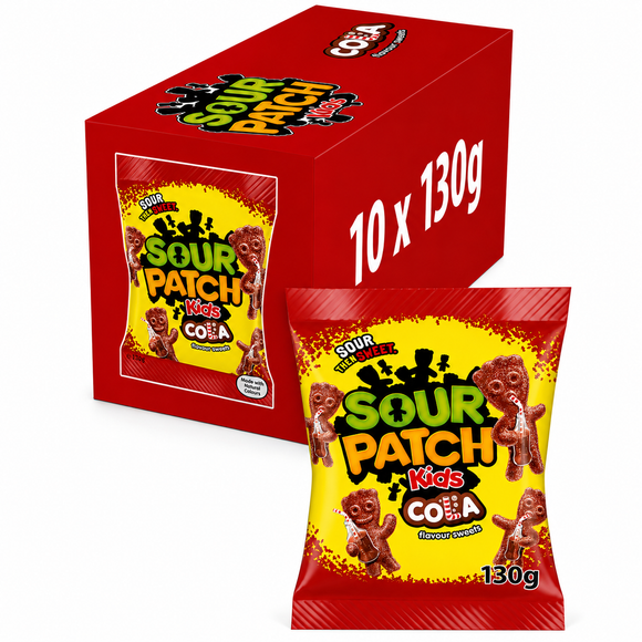 Sour Patch Kids Cola Flavour Sweets Bag 130g