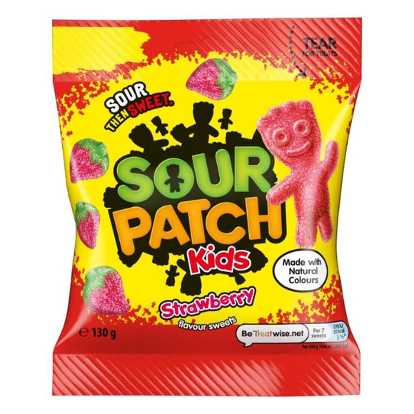 Sour Patch Kids Strawberry Flavour Sweets 130g