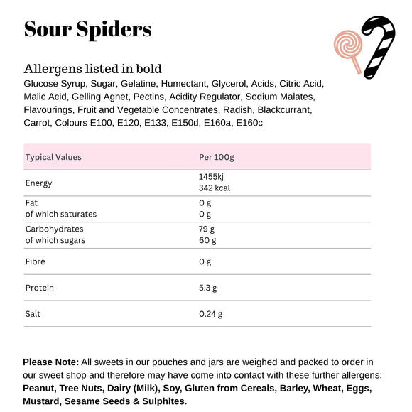 Sour Spiders