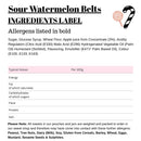 Sour Watermelon Belts