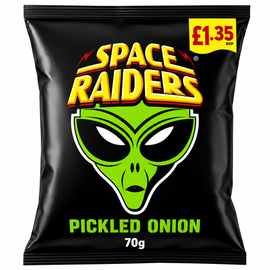 Space Raiders Pickled Onion 70g PMP