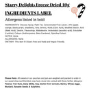 Starry Delights Freeze Dried 40g
