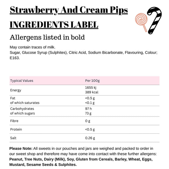 Strawberry And Cream Pips