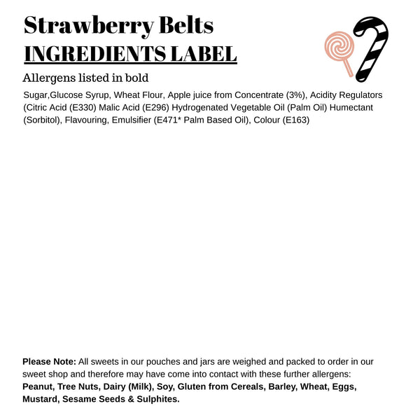 Strawberry Belts