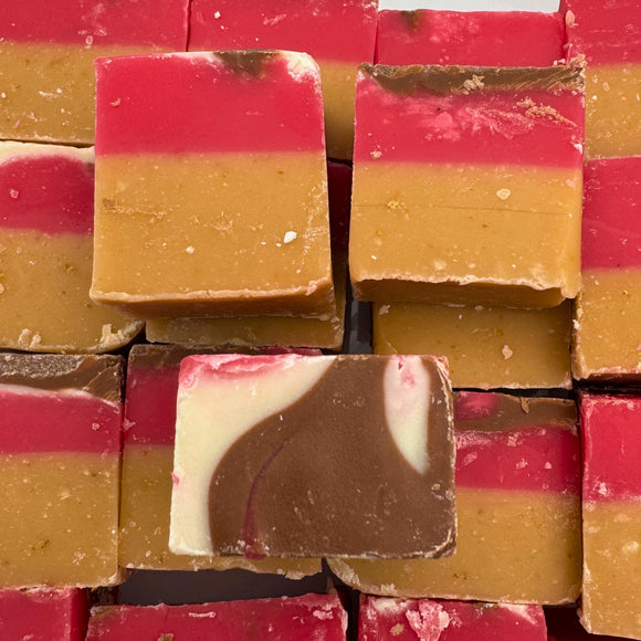 Strawberry Cheesecake Fudge