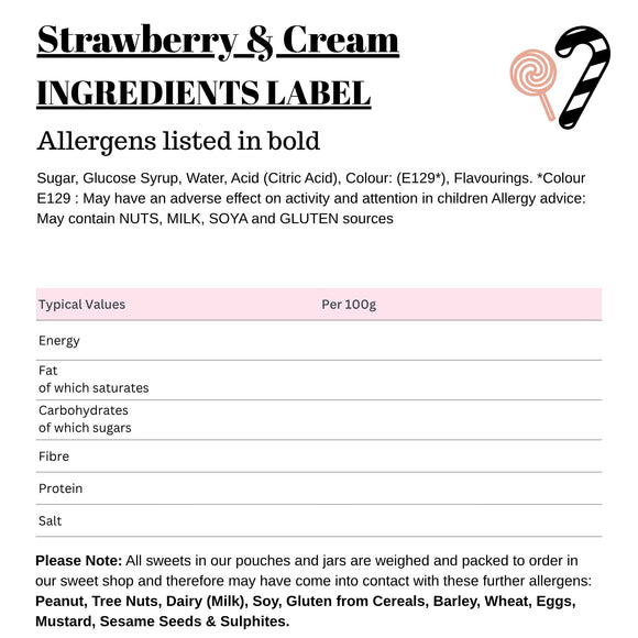 Strawberry & Cream