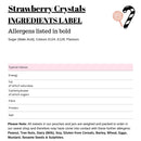 Strawberry Crystals
