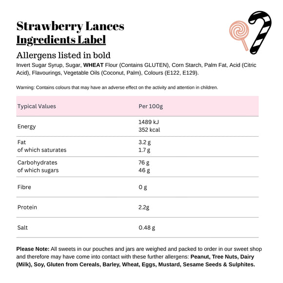 Strawberry Lances