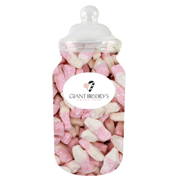 Strawberry Milkshake Bottles