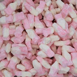 Strawberry Milkshake Bottles