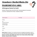 Strawberry Sherbet Blocks