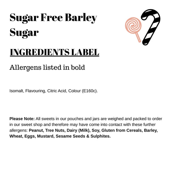 Sugar Free Barley Sugar