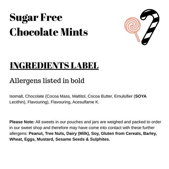 Sugar Free Chocolate Mints