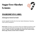 Sugar Free Sherbet Lemons