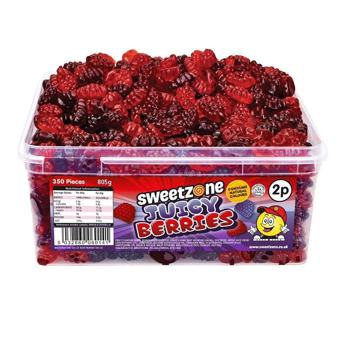 Sweetzone Juicy Berries Tub 805g