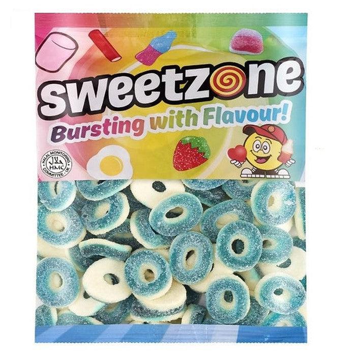 Sweetzone Sour Raspberry Rings Bag 1kg
