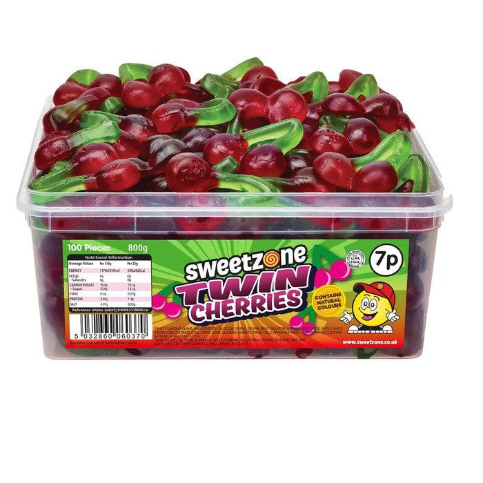Sweetzone Twin Cherries Tub 800g