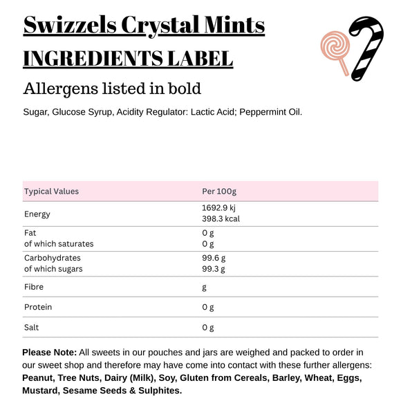 Swizzels Crystal Mints