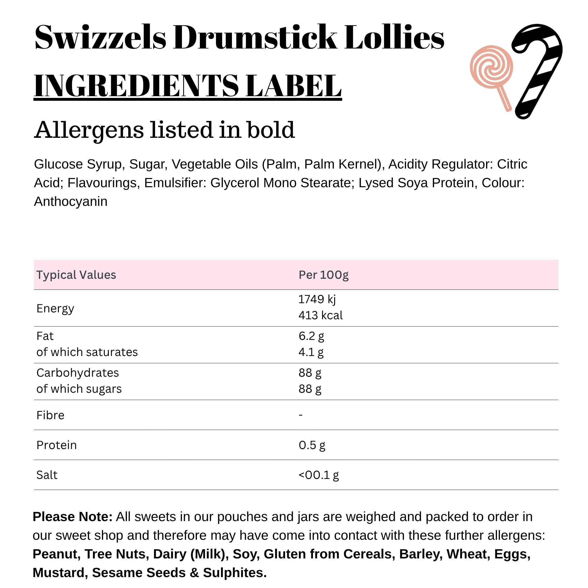 Swizzels Drumstick Lollies