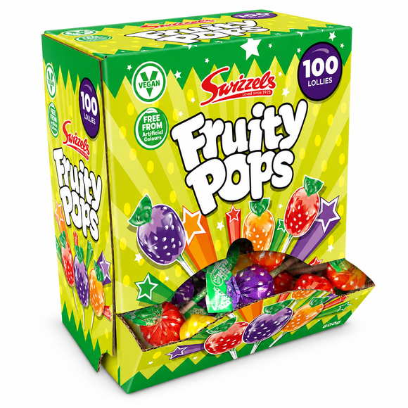 Swizzels Fruity Pops (Full Box of 100)