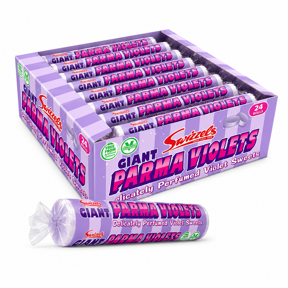 Swizzels Giant Parma Violets Rolls 40g