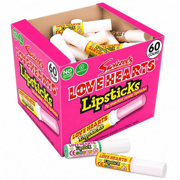 Swizzels Love Hearts Candy Lipsticks