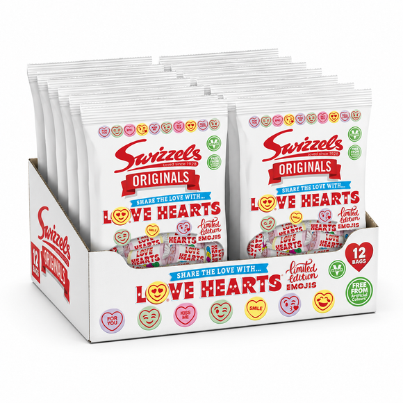 Swizzels Originals Love Hearts Bag 127g
