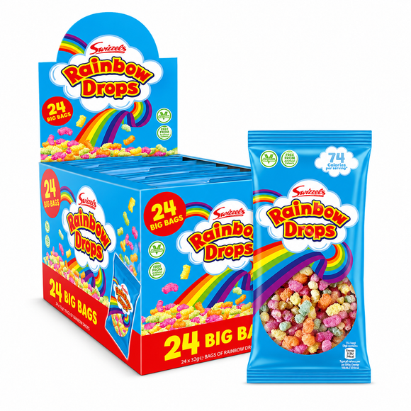 Swizzels Rainbow Drops Bags 32g