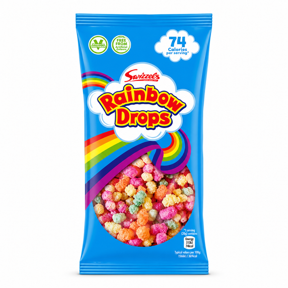 Swizzels Rainbow Drops Bags 32g