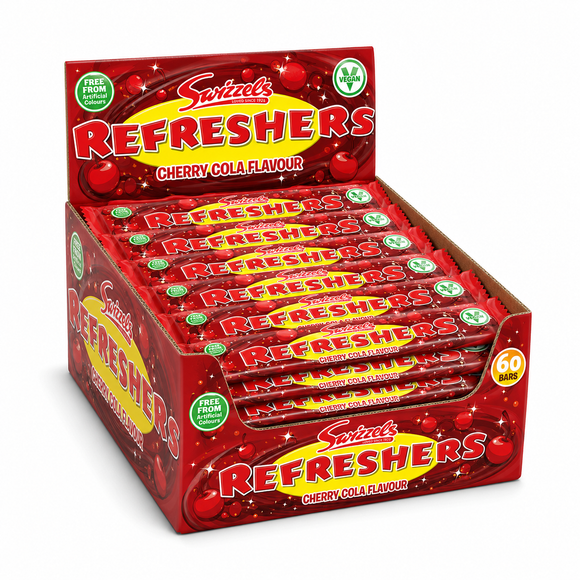 Swizzels Refreshers Cherry Cola Flavour Chew Bar 18g