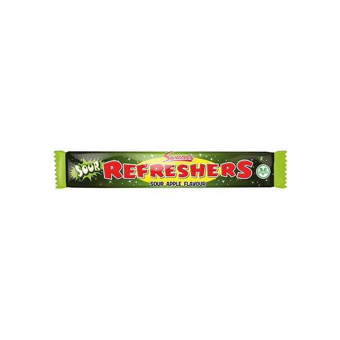 Swizzels Refreshers Sour Apple Chew Bars 18g