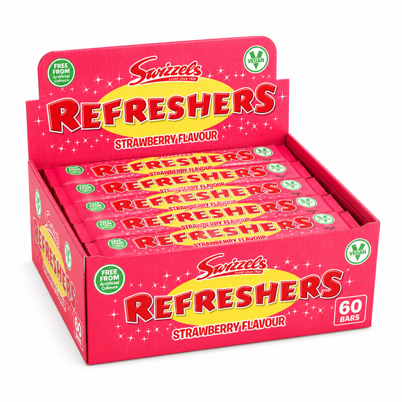 Swizzels Refreshers Strawberry Chew Bars 18g