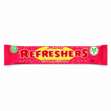 Swizzels Refreshers Strawberry Chew Bars 18g