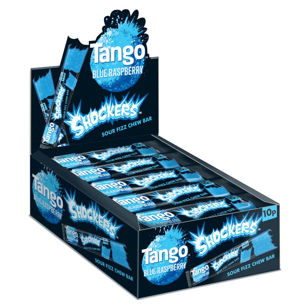 Giant Bar Raspberry Tango Sherbet Shockers Blue Raspberry Chew Bar 11g – Giant Bradley's ...