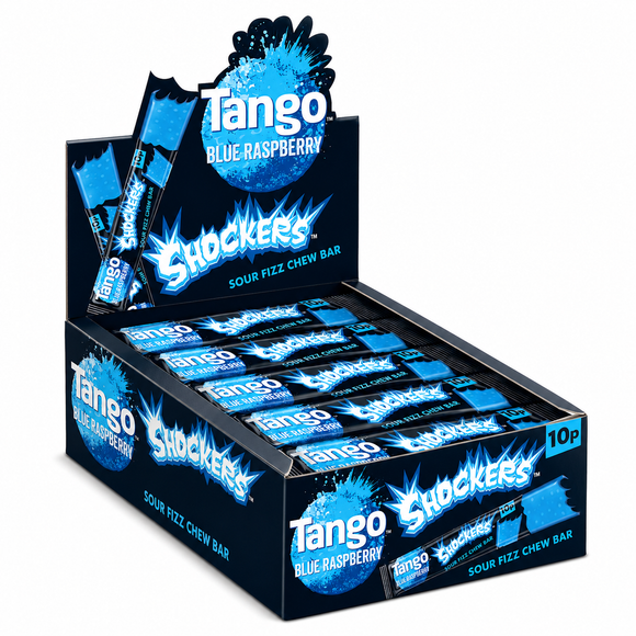 Tango Sherbet Shockers Blue Raspberry Chew Bar 11g