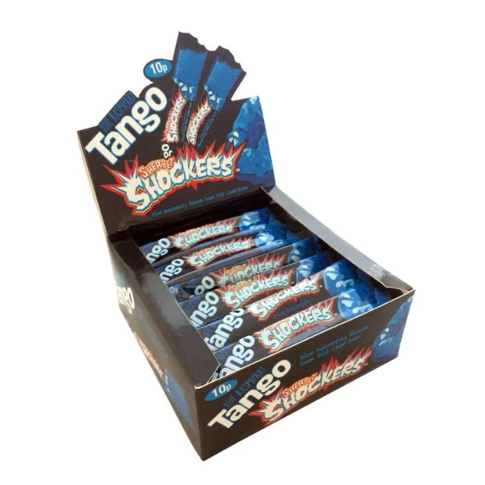 Tango Sherbet Shockers Blue Raspberry Chew Bars