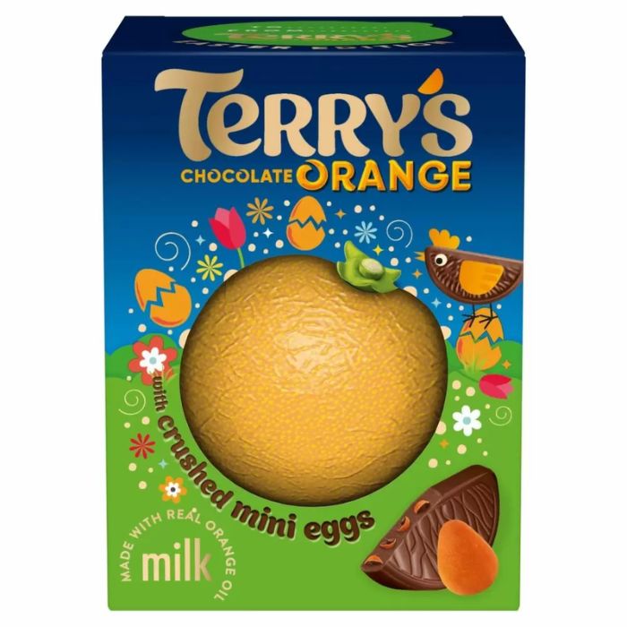 Terry's Chocolate Orange Easter Edition With Crushed Mini Eggs 147g