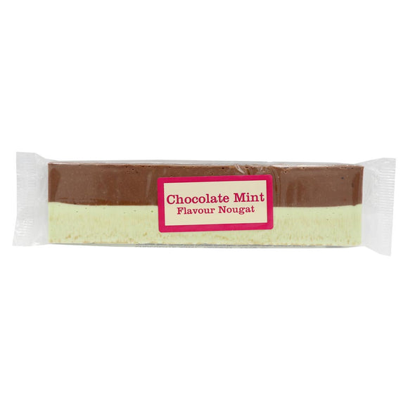 The Real Candy Co. Chocolate Mint Nougat Bar 130g