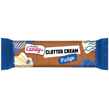 The Real Candy Co. Clotted Cream Fudge Bar 130g